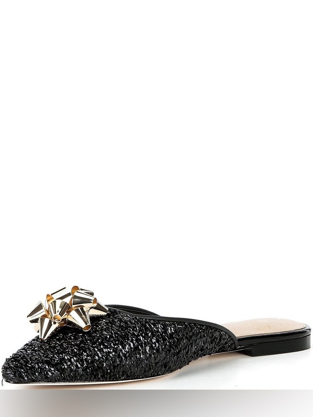 NWT Antonio Melani x The Nat Note Estrella Ornamented Bow Dress Mules Size 7M - Picture 5 of 13